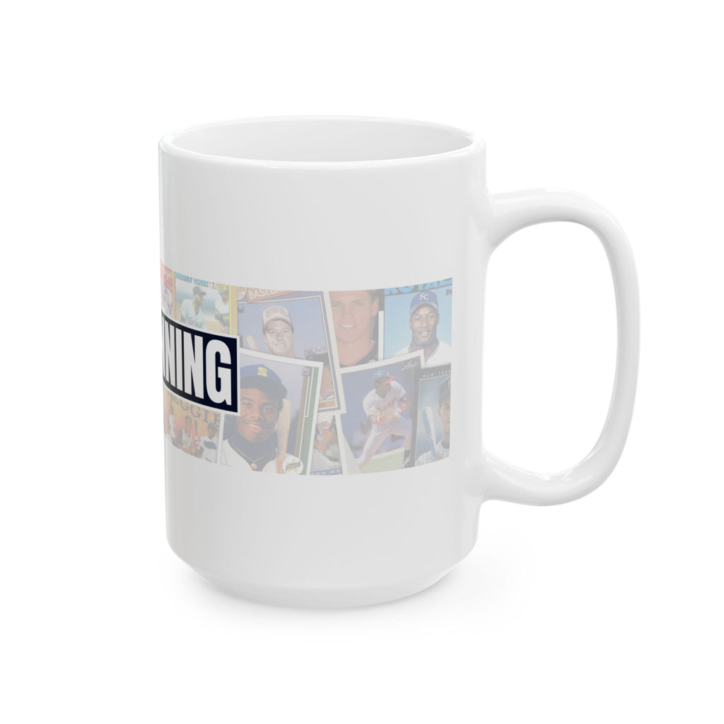 Ninth-Inning Banner Mug (White Handle)