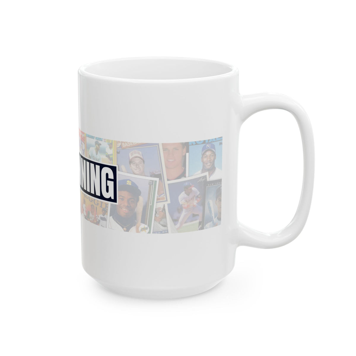 Ninth-Inning Banner Mug (White Handle)