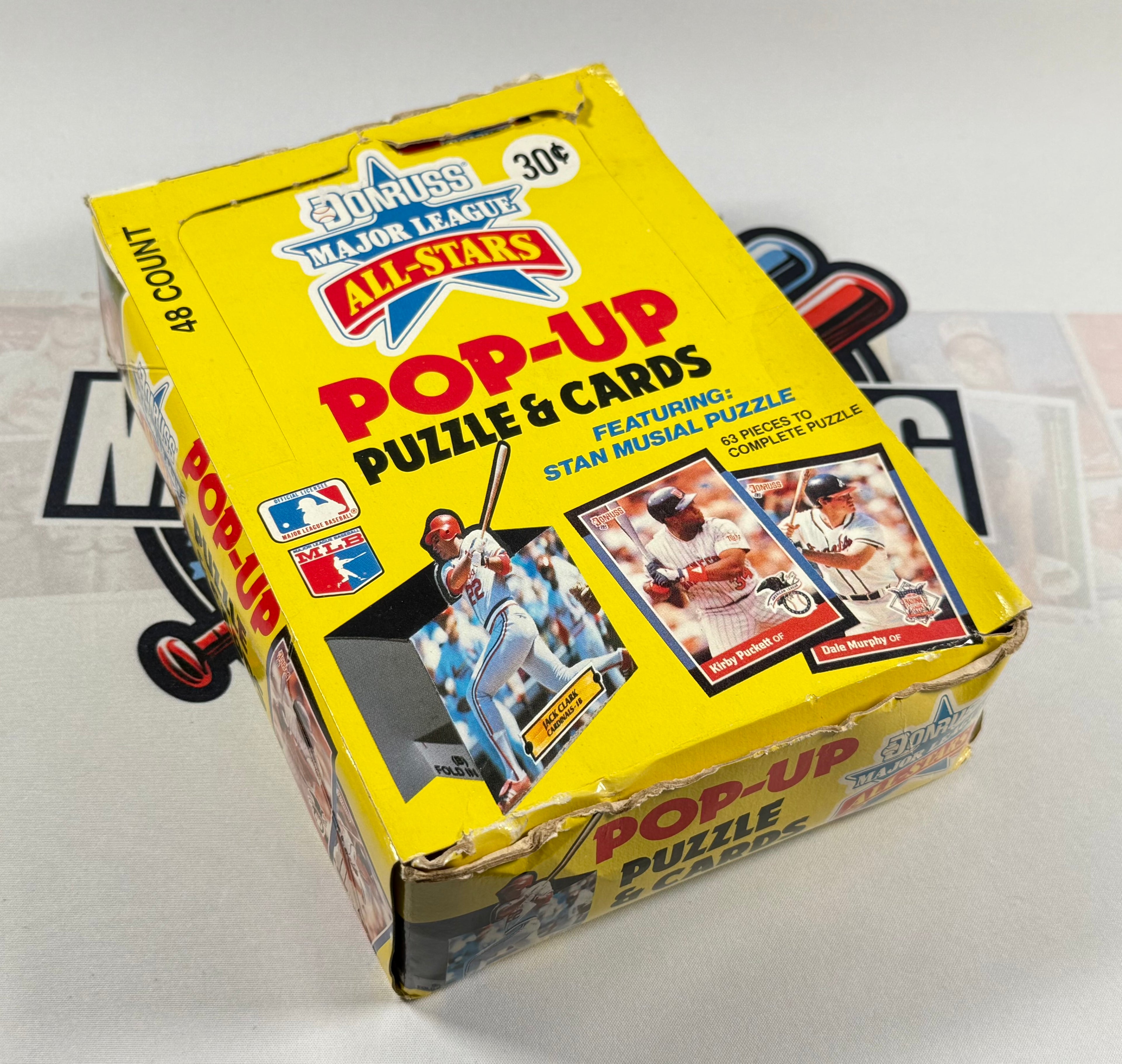 1988 Donruss All-Stars Pop-Up Wax Box