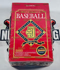 Donruss Major League Baseball trading card box on a white background