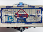 Donruss baseball trading card pack with branding and text on a white background