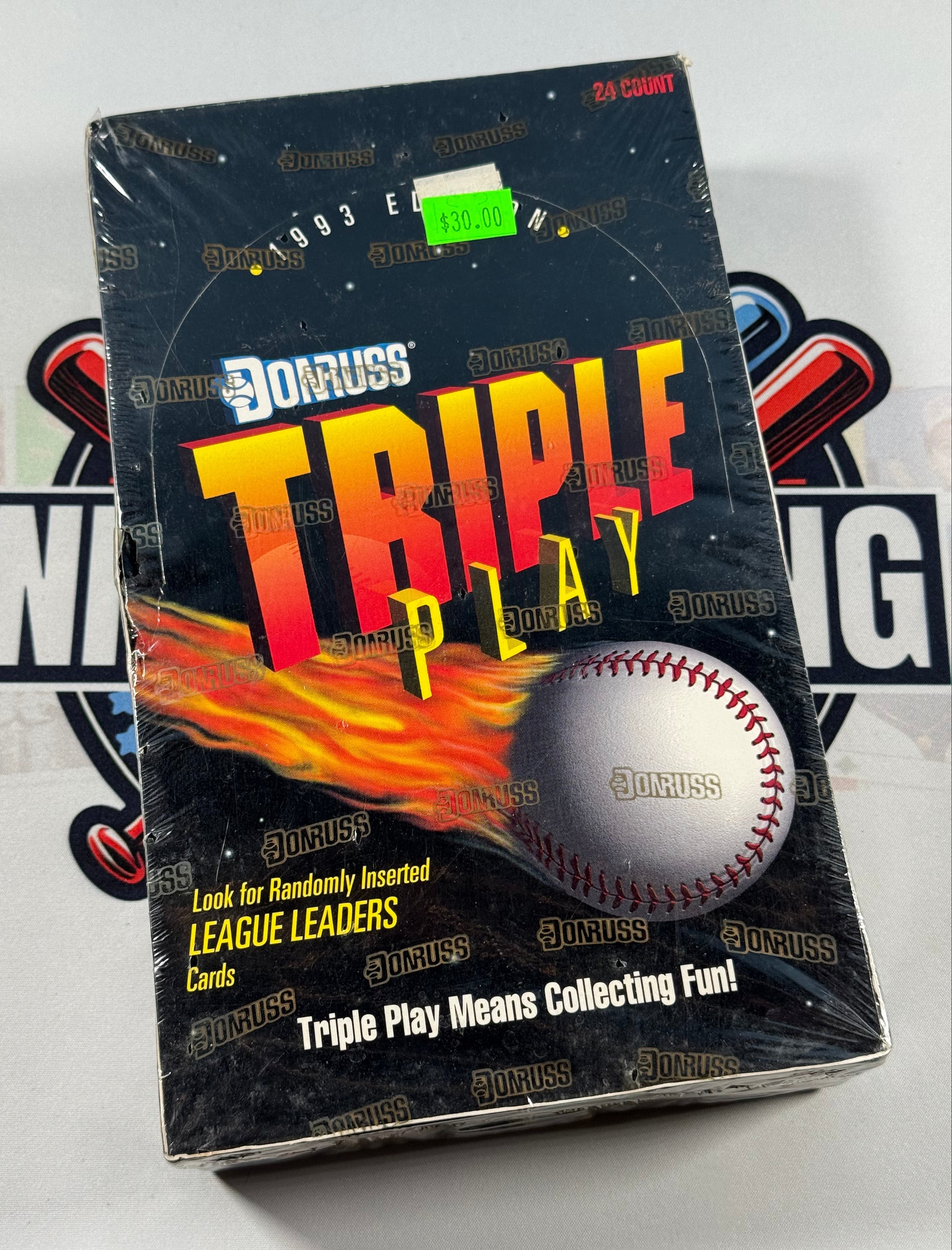 1993 Donruss Triple Play Magazine Box