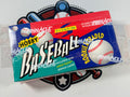 Baseball trading card box with Pinnacle and Score branding on a white background