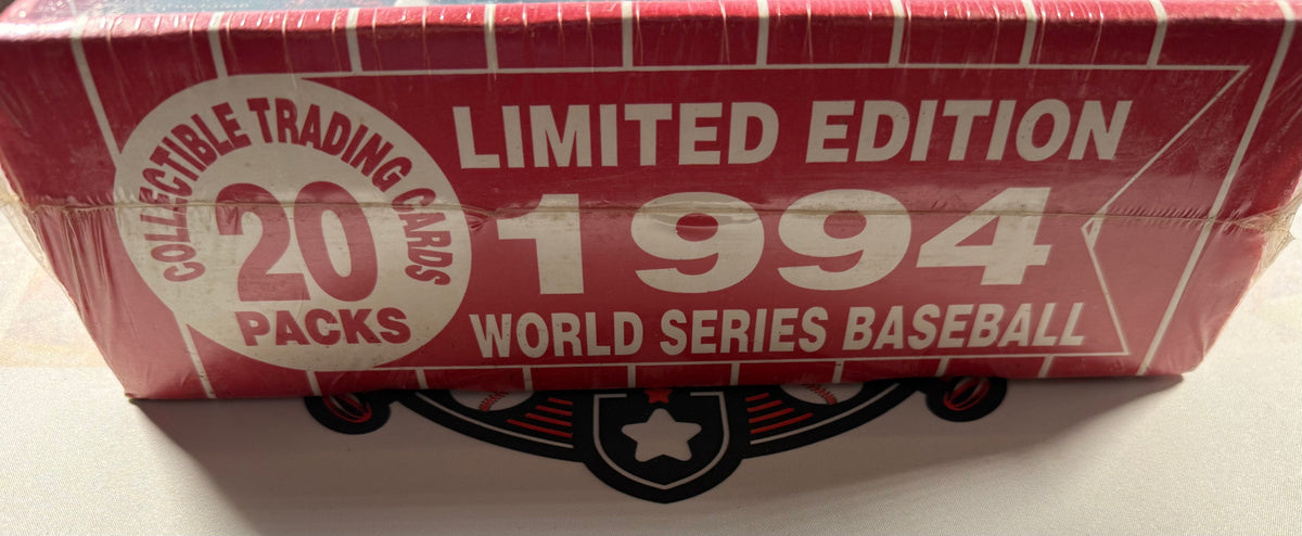 1994 World Series Baseball Box with 20 Jumbo Packs