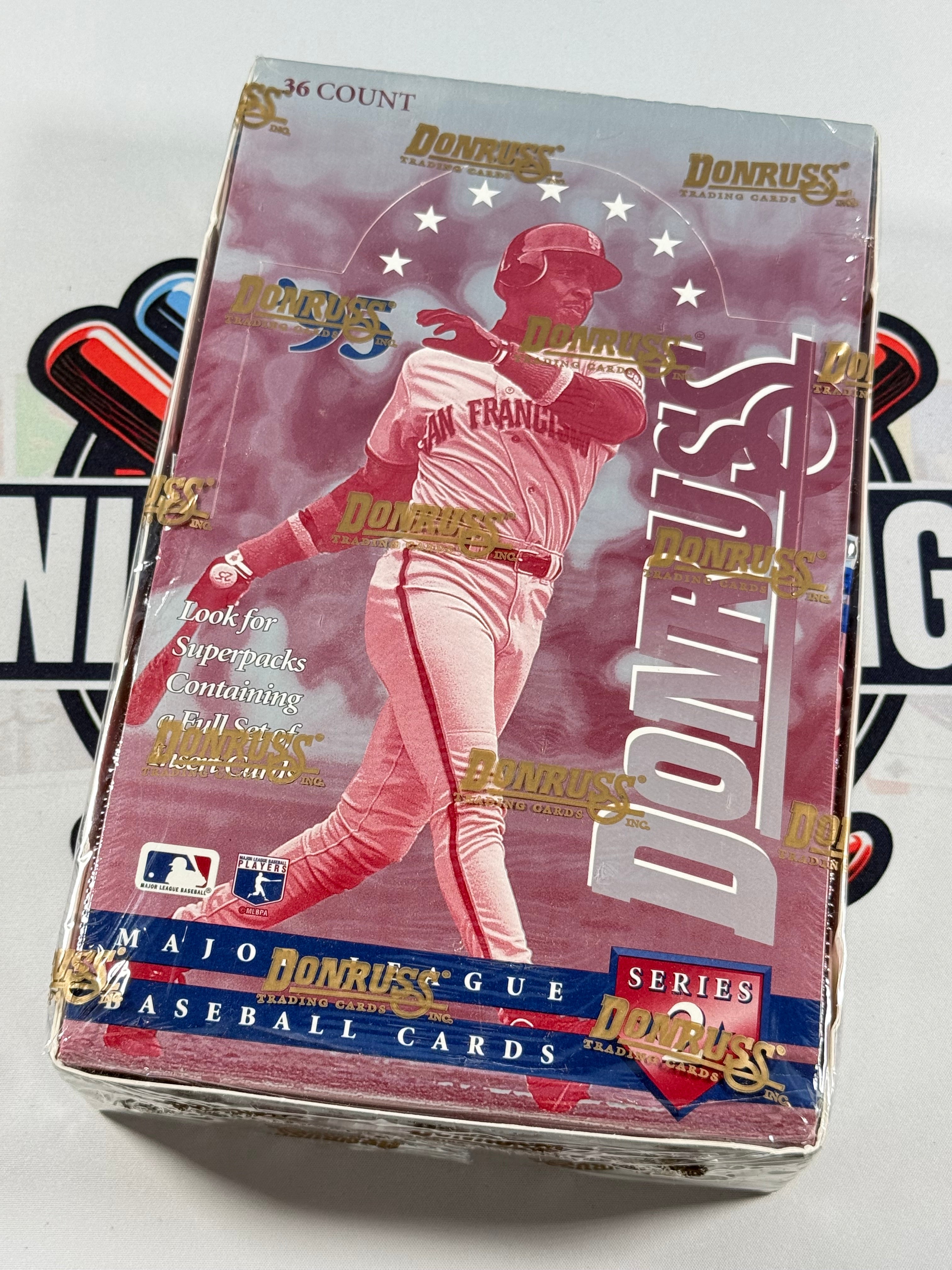 1995 Donruss Series 2 Baseball Box