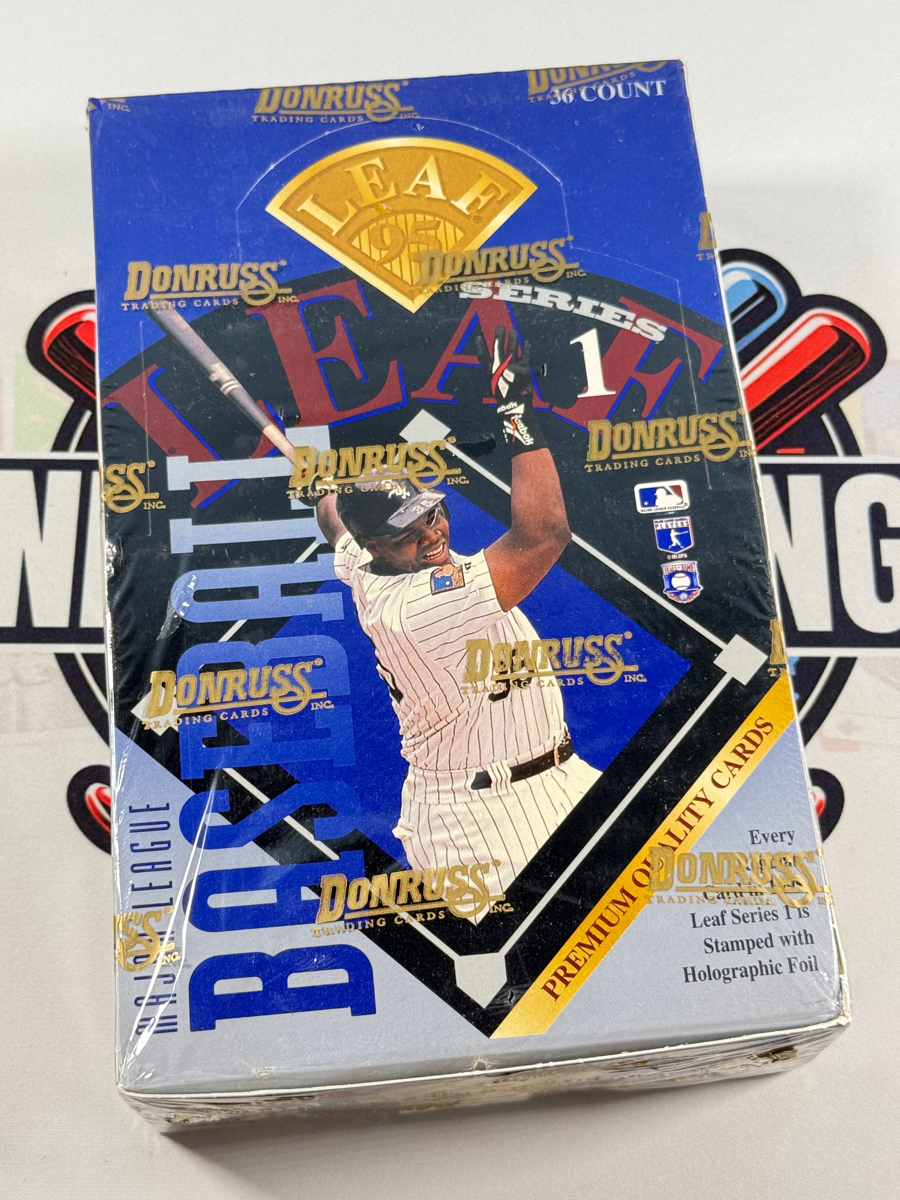 1995 Leaf Series 1 Baseball Retail Box