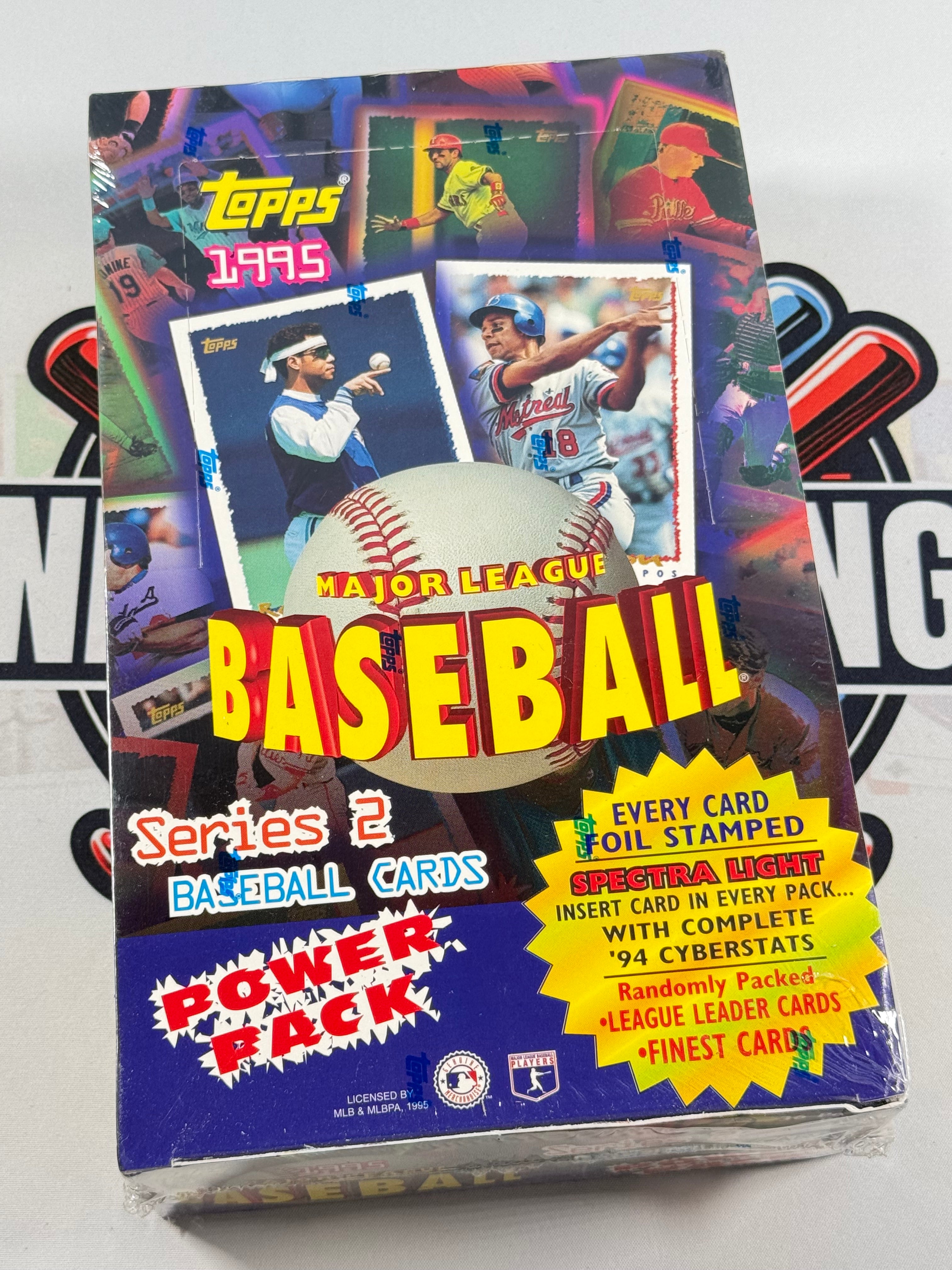 1995 Topps Baseball Series 2 Retail Box