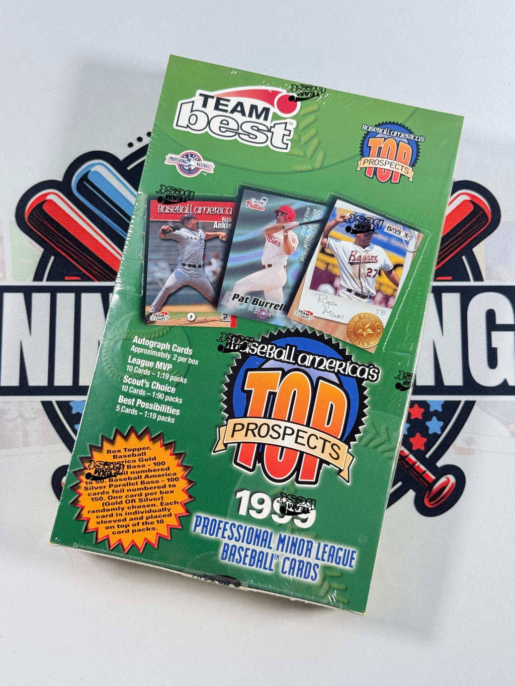 1999 team best baseball America’s top prospects minor league box