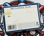 2003 Upper Deck USA Baseball National Team Box Set (3 Autos)