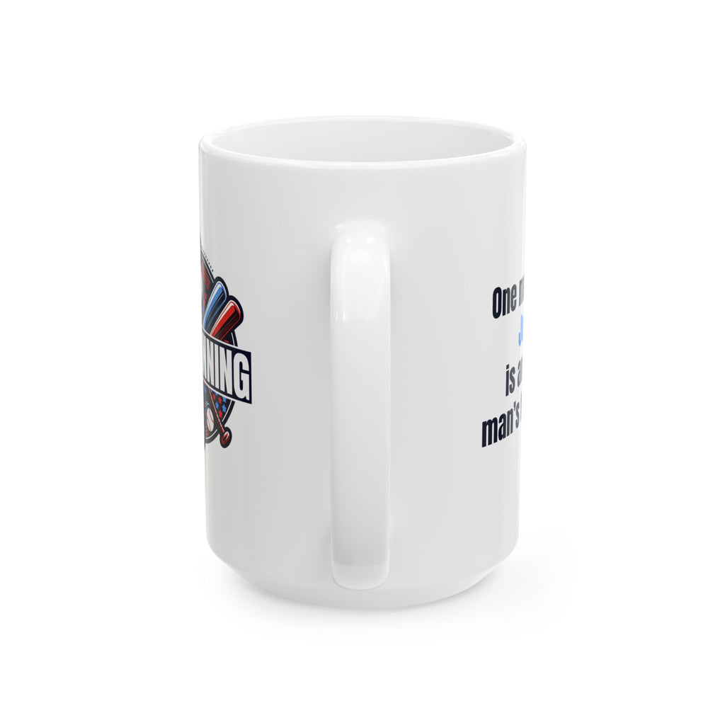Ninth-Inning Logo Mug (White Handle)