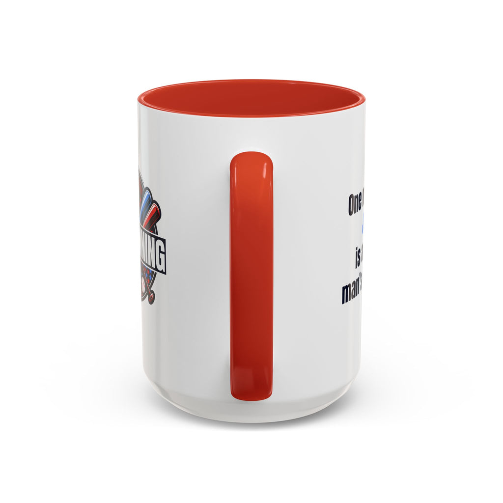 Ninth-Inning Logo Mug (Red or Blue Handle)