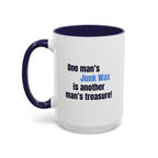 Ninth-Inning Logo Mug (Red or Blue Handle)