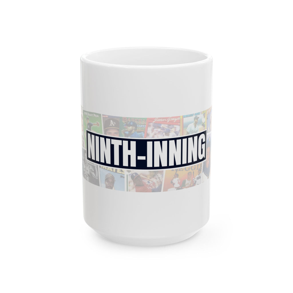Ninth-Inning Banner Mug (White Handle)