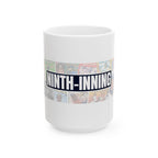 Ninth-Inning Banner Mug (White Handle)