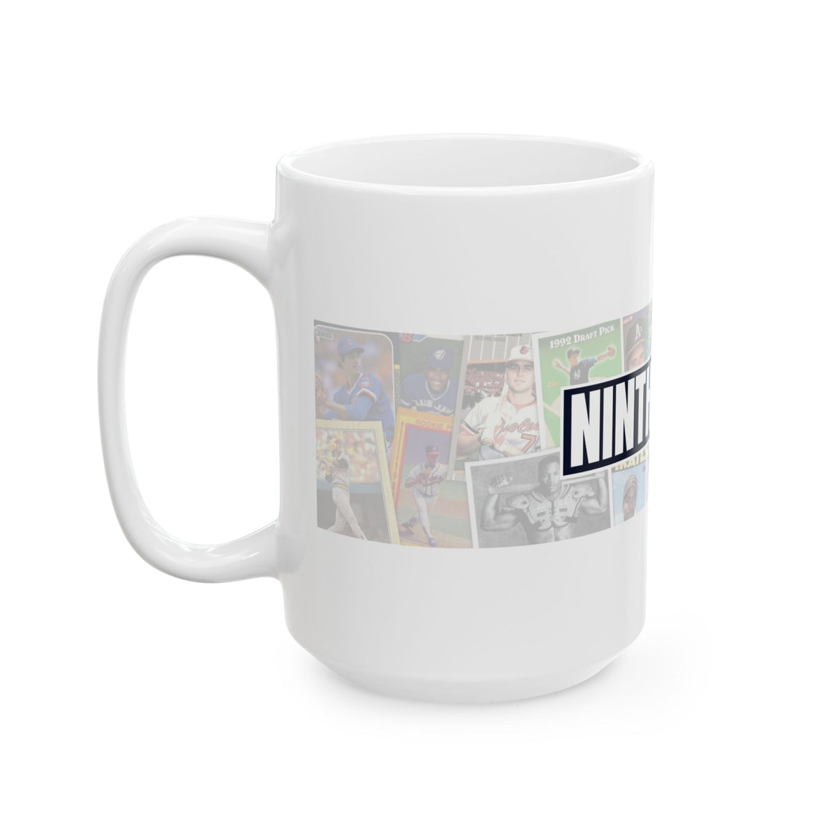 Ninth-Inning Banner Mug (White Handle)